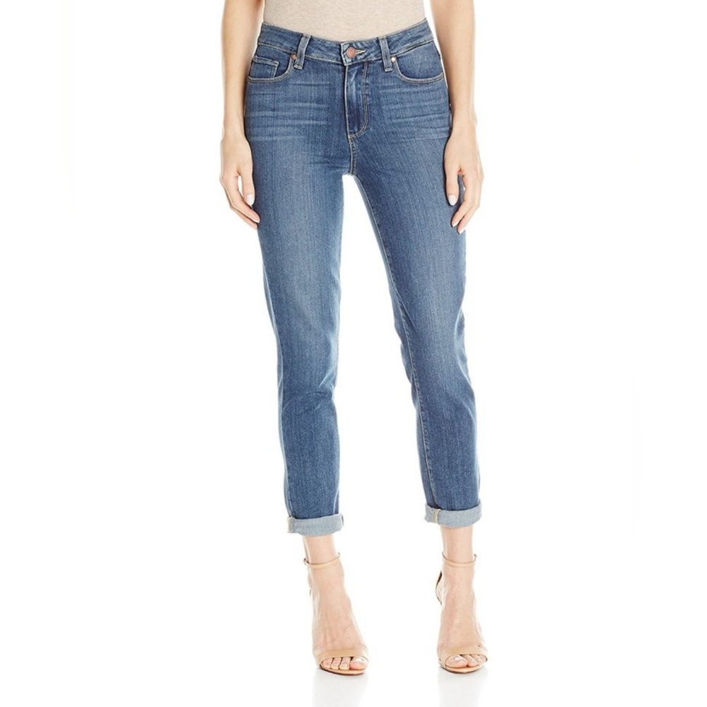 PAIGE Hoxton Crop Rollup Women's Skinny Jeans. Size 25. 💙